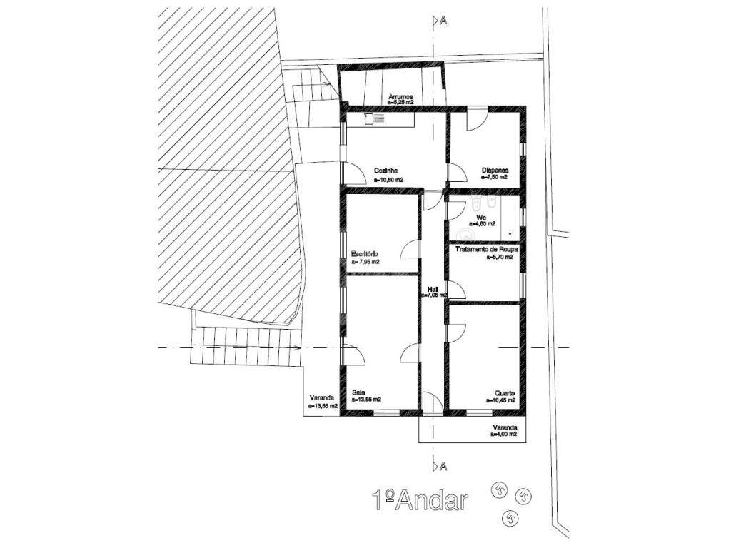 Moradia T1+1 na Granja, Parada de Cunhos, Vila Real - Grande imagem: 2/28
