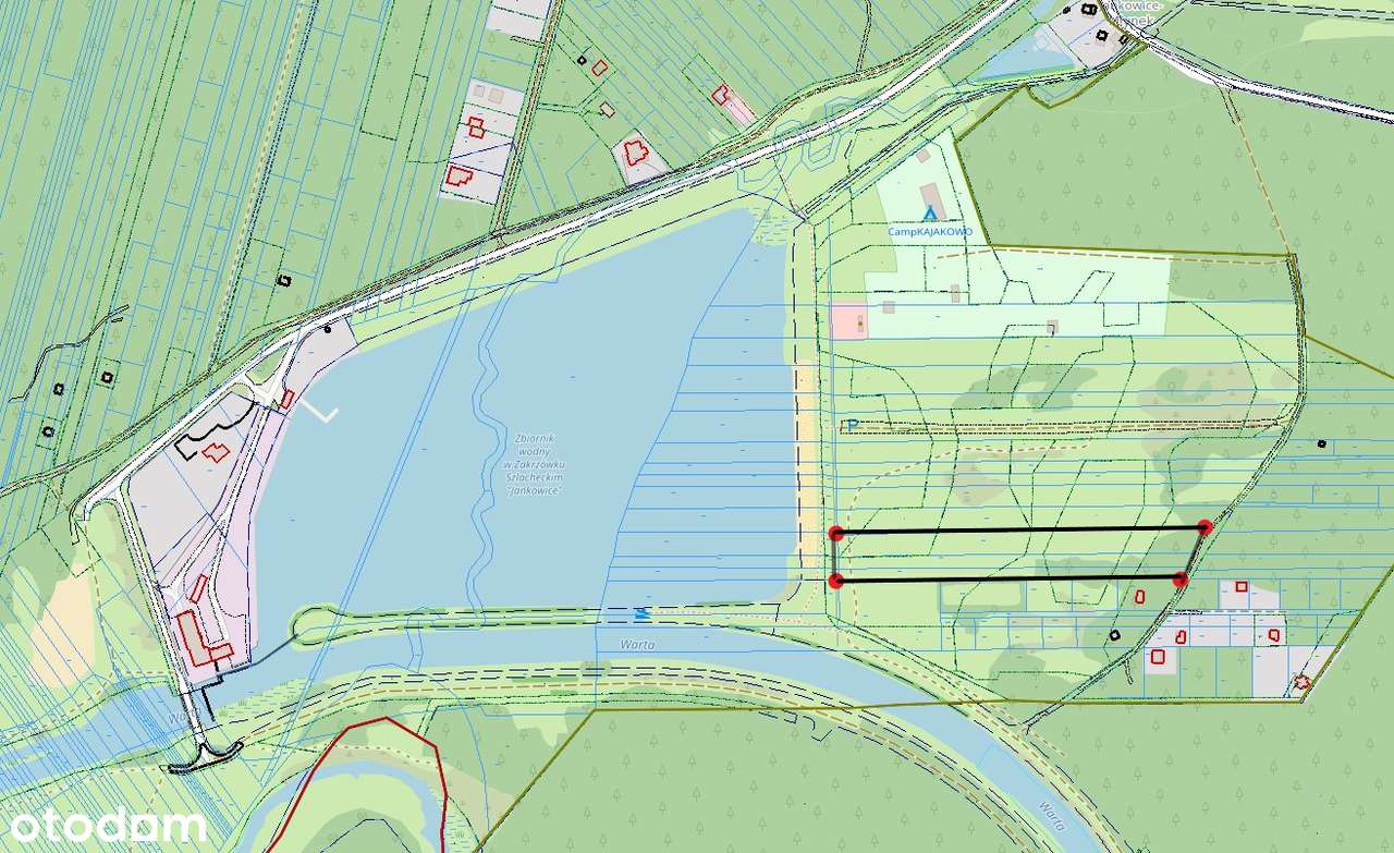 Piękna działka z dostępem do lasu, jeziora i rzeki. - Pełny obrazek: 4/15