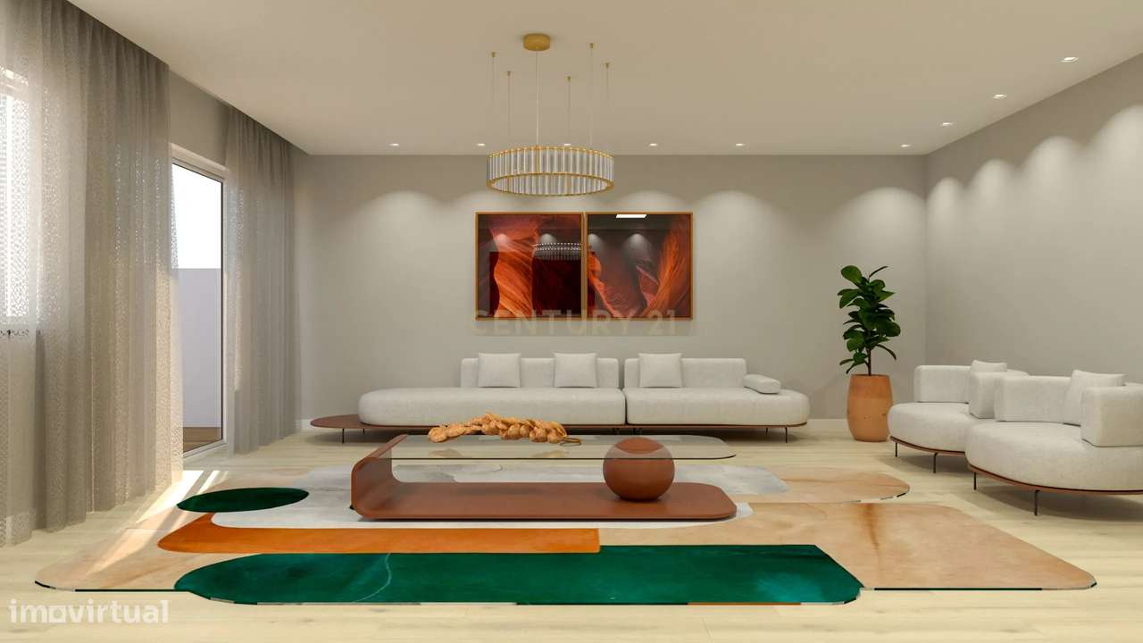 Moradia T3 independente com 3 frentes,  jardim incrível com 407m². - Grande imagem: 5/14