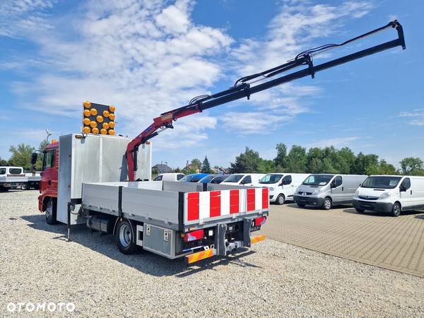 MAN TGL 12.250 DŻWIG HDS HIAB Z PILOTEM SKRZYNIA 4M 2 X KAMERA BLOKADA MOSTU SPANIE DUŻA KABINA - 23