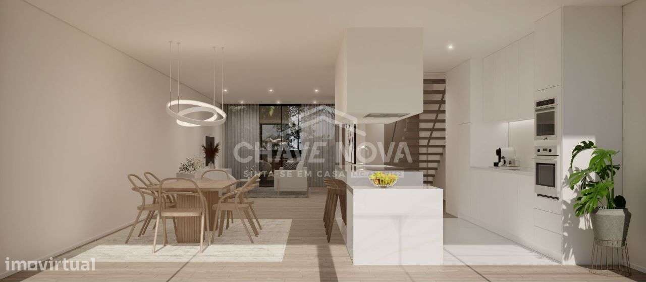 Moradia T3 com piscina - Leça da Palmeira-9