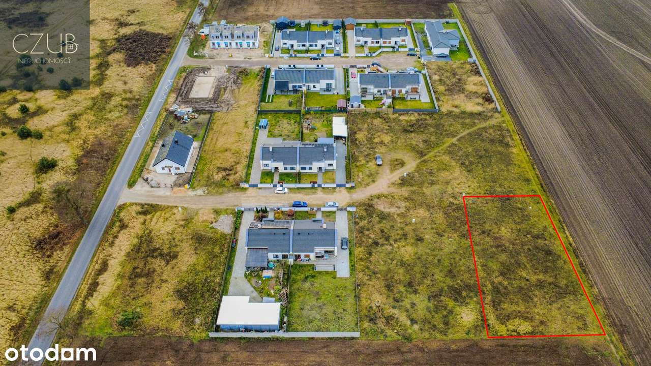 Spokojne i kameralne osiedle / cicha okolica / Rusiborek gm Dominowo - Pełny obrazek: 4/14