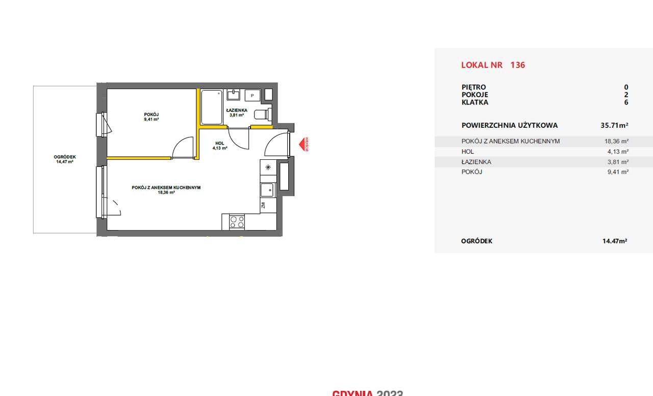 2-pokojowe * parter z ogródkiem * Gotowe do odbioru *wykończ pod klucz-1