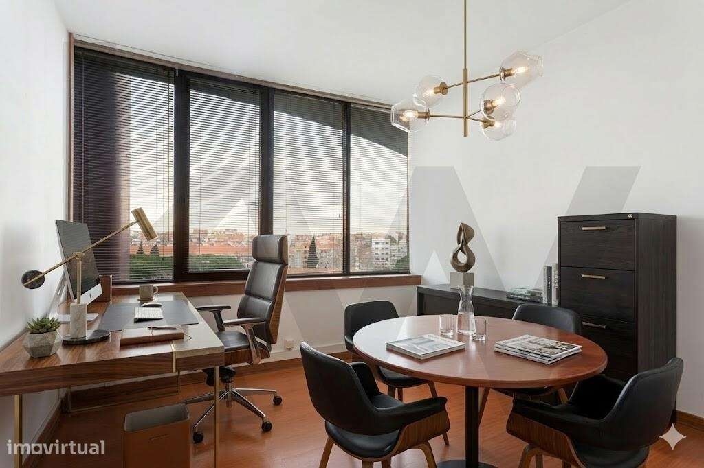 Escritório nas Amoreiras com vista panorâmica e grande versatilidade - Grande imagem: 5/15