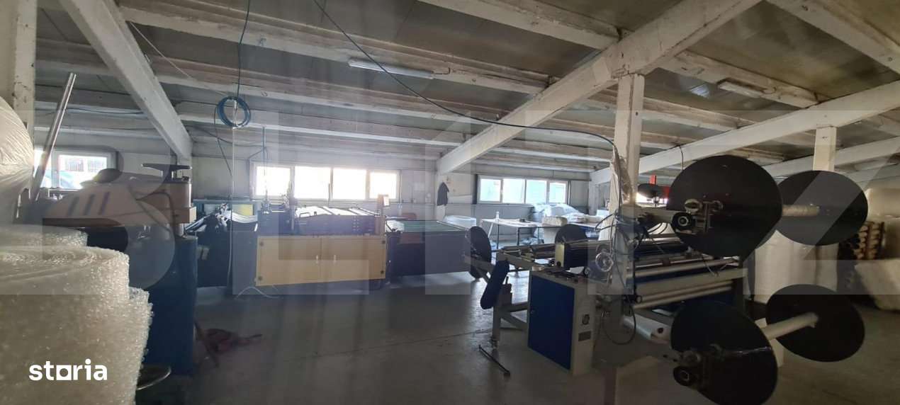 Hala 1800 mp pentru depozit sau productie mica - Imagine principală: 5/8