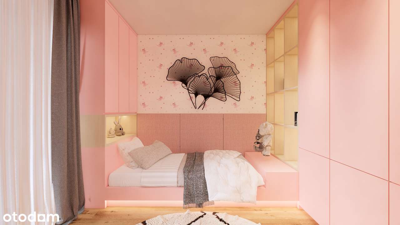 Duży bliźniak łączony 2-stan. garażem, niedaleko szkoła oraz trasy S7-18