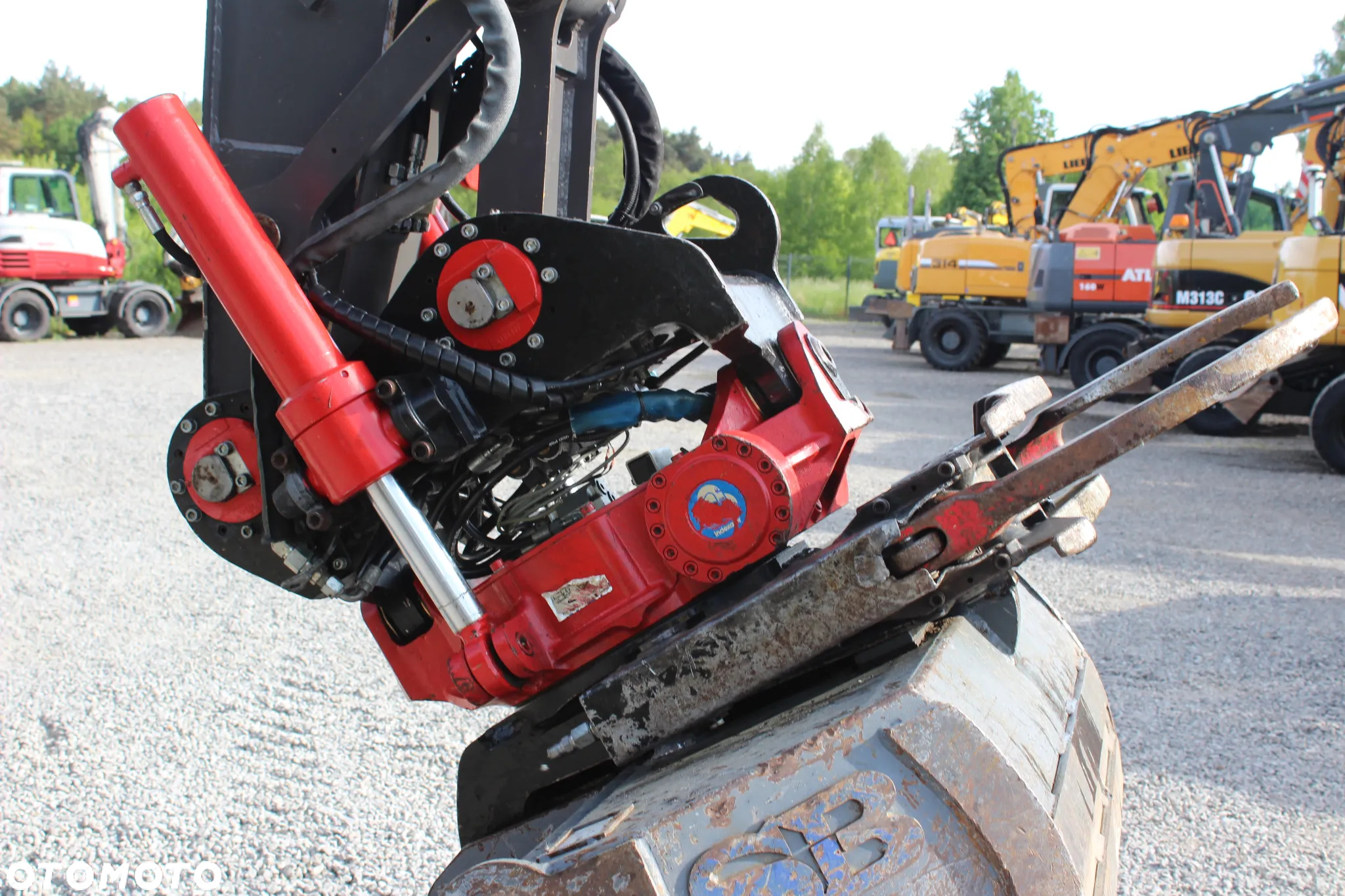 Volvo EW140D Rototilt Przyczepka Osprzęt Sprowadzona - 17