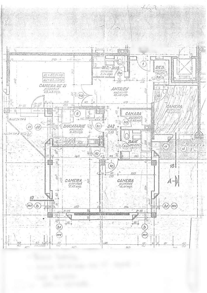 Ap. ultracentral, 4 camere, 2 bai, lift, bloc 1992-10