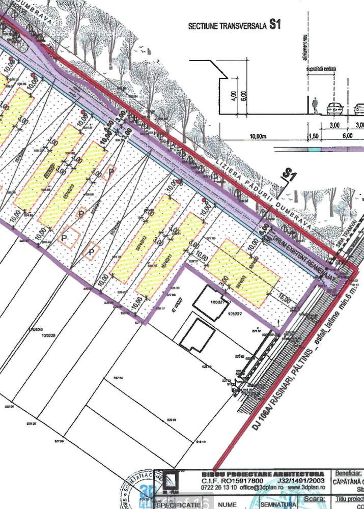 Vand teren intravilan de constructii situat la sosea, Tropinii Noi,PUZ-5