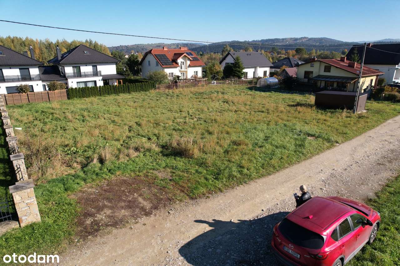 dwie płaskie działki po 7 arów tworzące prawie kwadrat-10