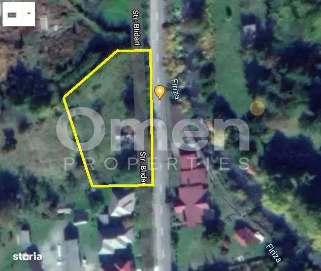 Teren intravilan de vânzare – 1355 mp | Utilități pe teren - Imagine principală: 4/4