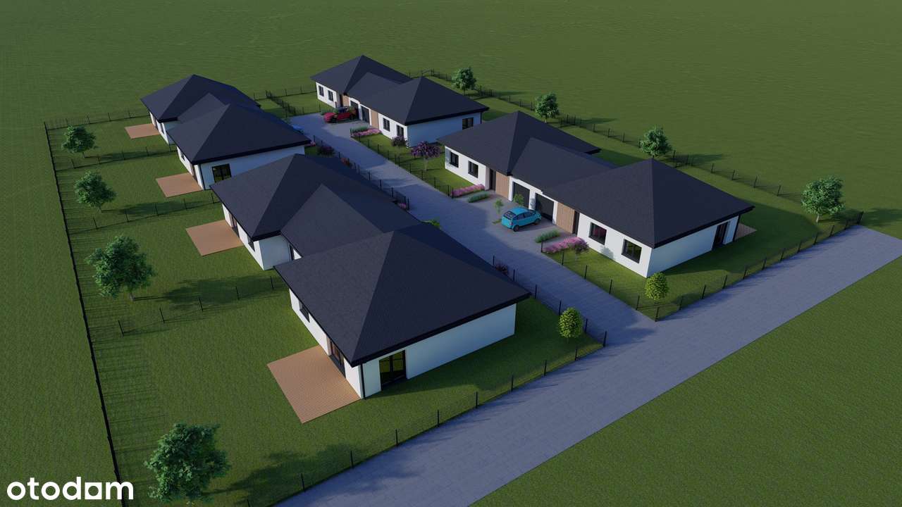 Dom w zabudowie Bliźniaczej na sprzedaż w zielonej okolicy! - Pełny obrazek: 1/2