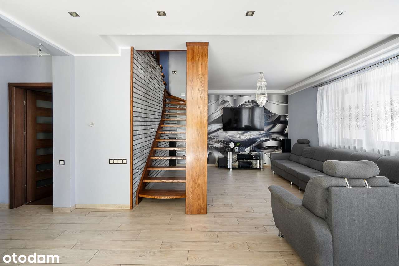 Przestronny dom w otulinie lasu nad Jeziorem Bnińskim-0