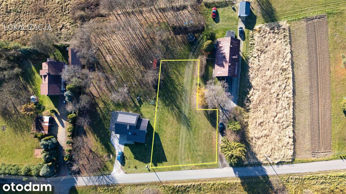 Płaska działka w zielonej, cichej okolicy. - Pełny obrazek: 1/6