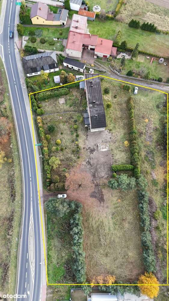 Działka Przy Głównej Drodze w Tworogu z Zabudową-0