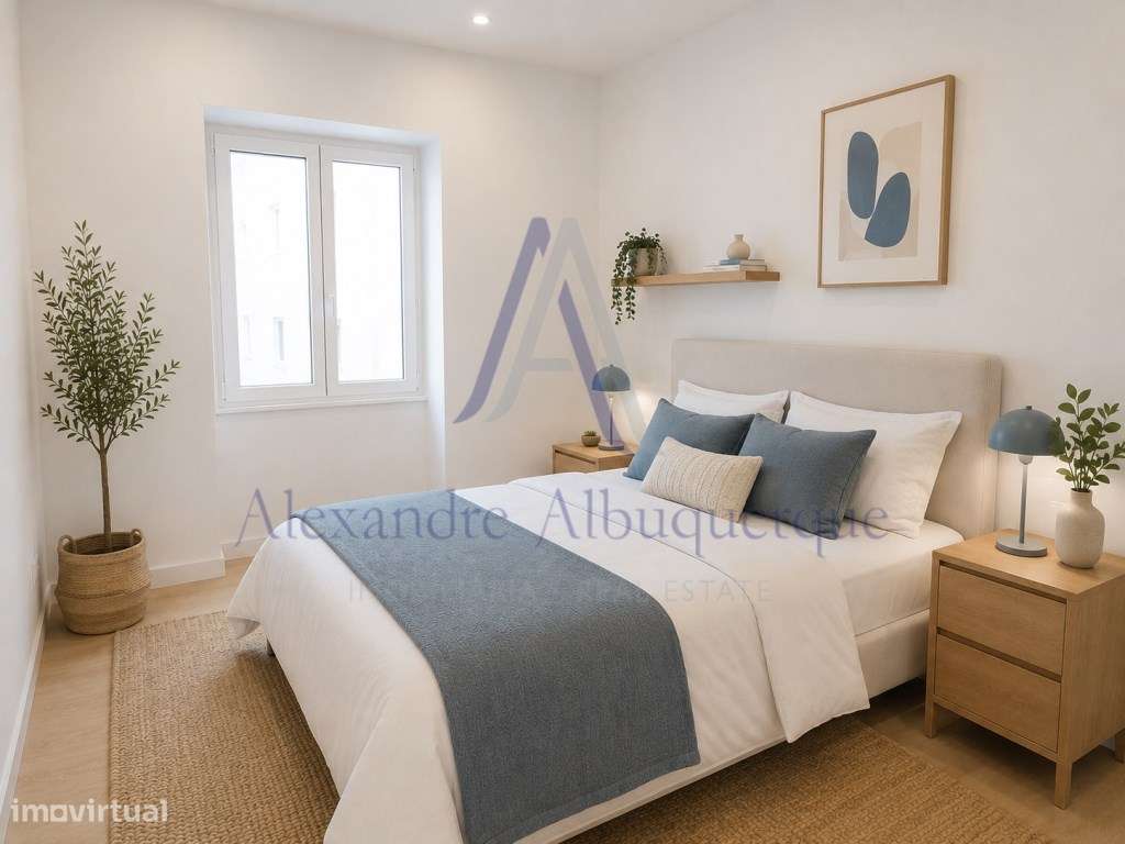 Apartamento T2 totalmente remodelado no coração de Sesimbra-5