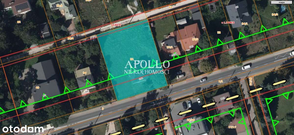 MIĘDZYLESIE ul. Zwoleńska- pod  USŁUGI / SEGMENTY-5