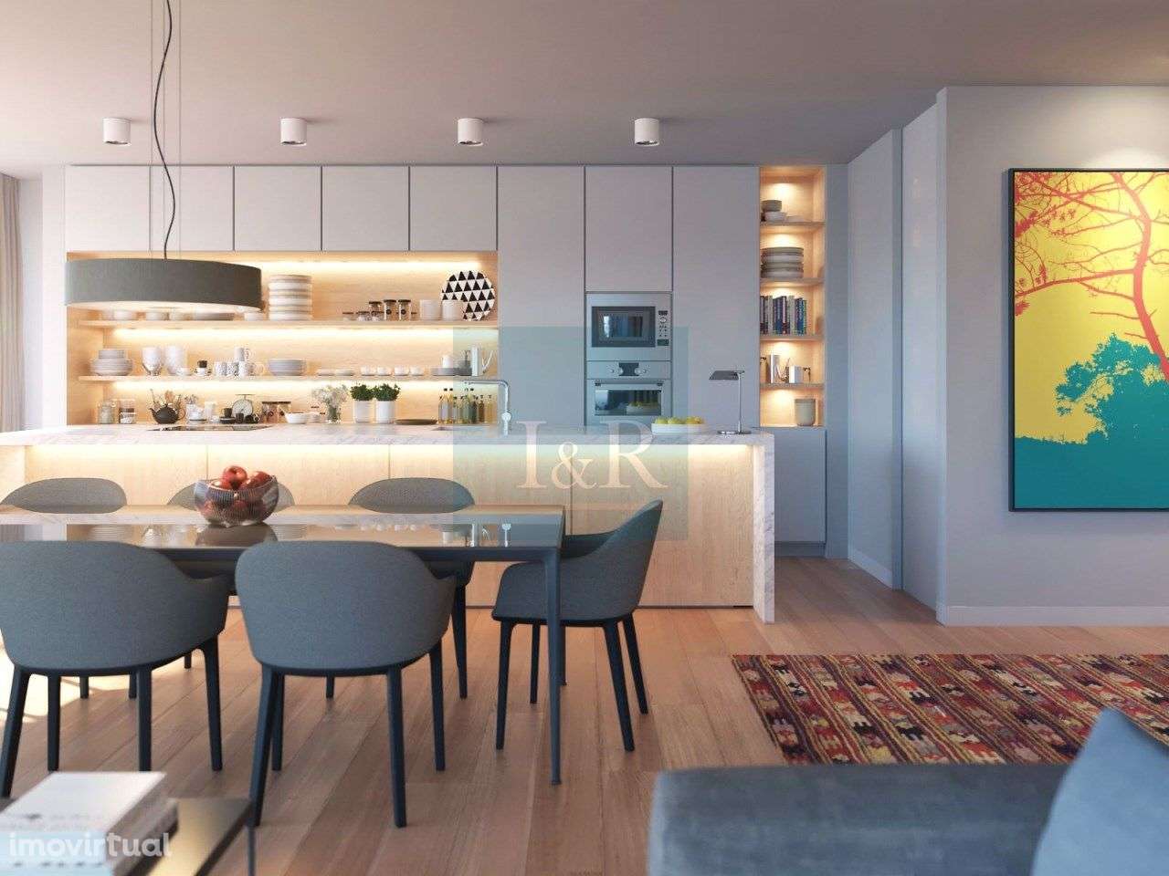 Apartamento T1 + 1 com Vista Ponte, Parque das Nações, Lisboa