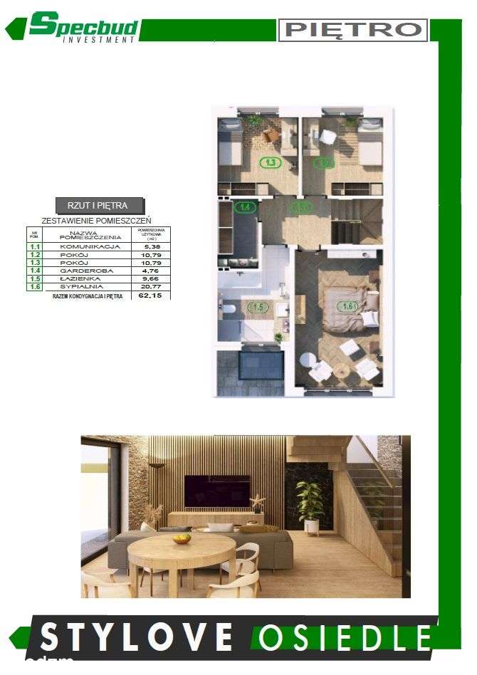 Osiedle Stylove, Zawada, dom jednorodzinny - Pełny obrazek: 3/12