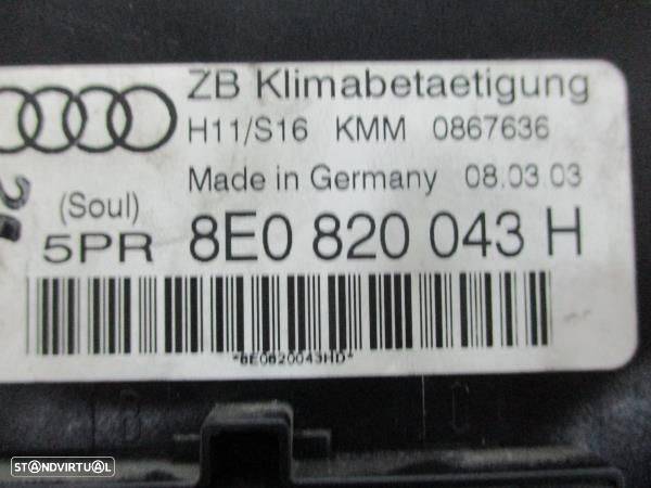 Comando Chaufagem Audi A4 (8E2, B6) - 7