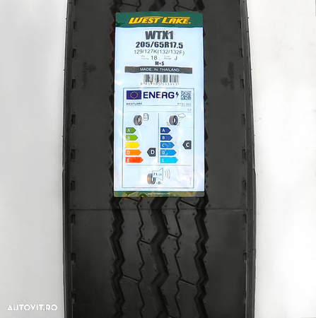 205/65 R17.5 Westlake Max Load WTX1 129/127K 18PR, Remorca Trailer - 2