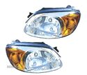 FARÓIS OPTICAS PARA HYUNDAI ACCENT 03-06 AMBAR - 1