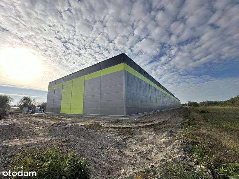 Nowoczesna hala magazynowo-produkcyjna z częścią b-8