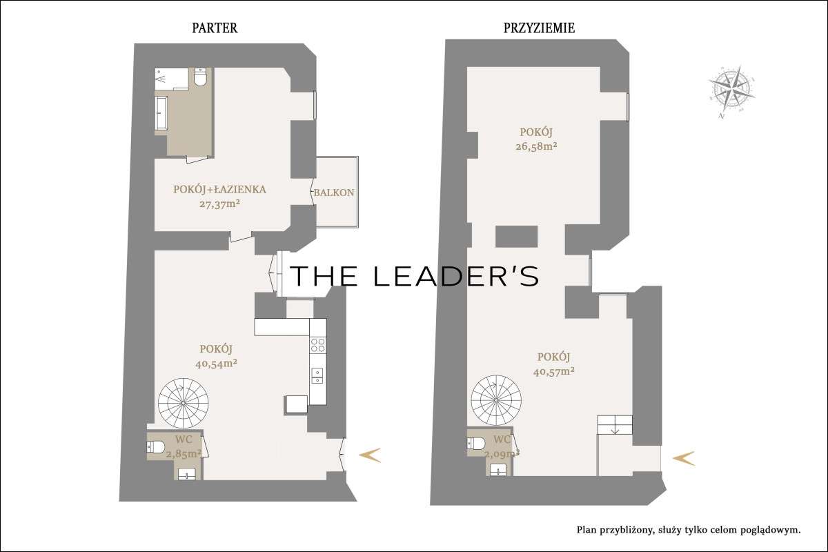 Apartament w kamienicy, 2 poziomy, także na biuro - Pełny obrazek: 2/16
