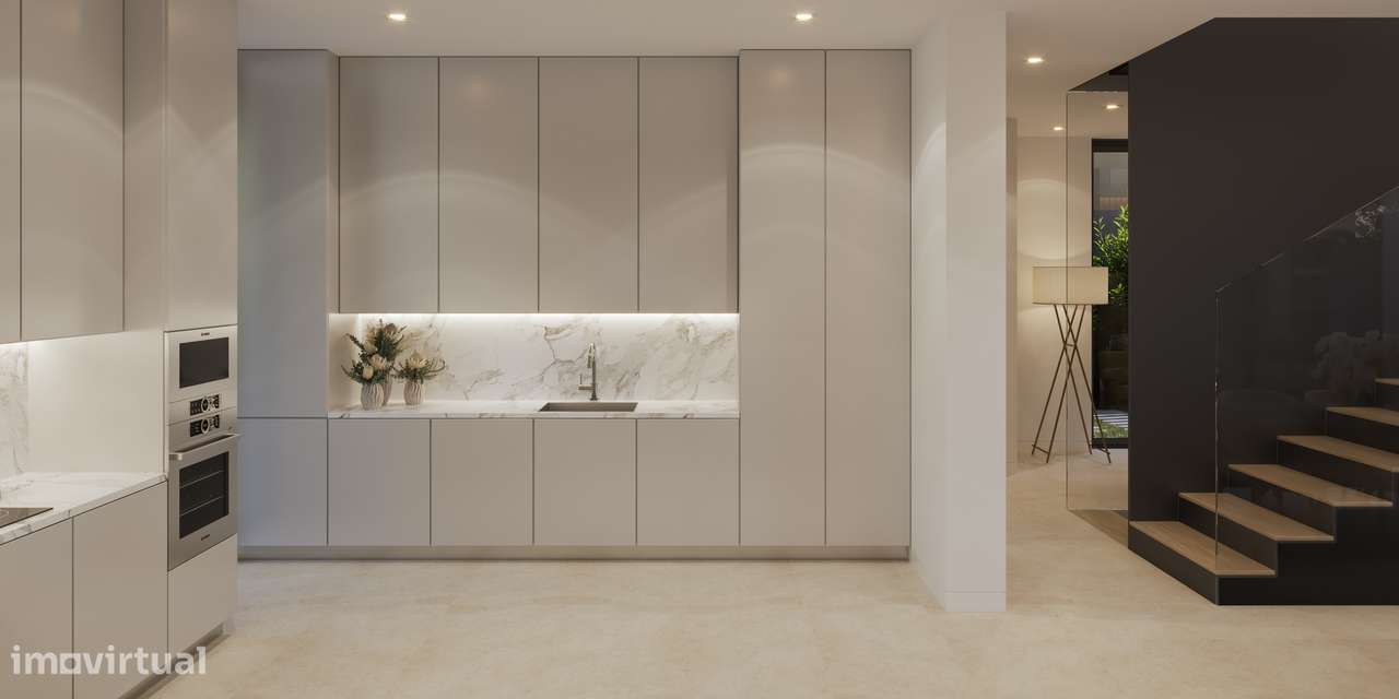 Moradia T4 com piscina, garagem e vista jardim e serra-28