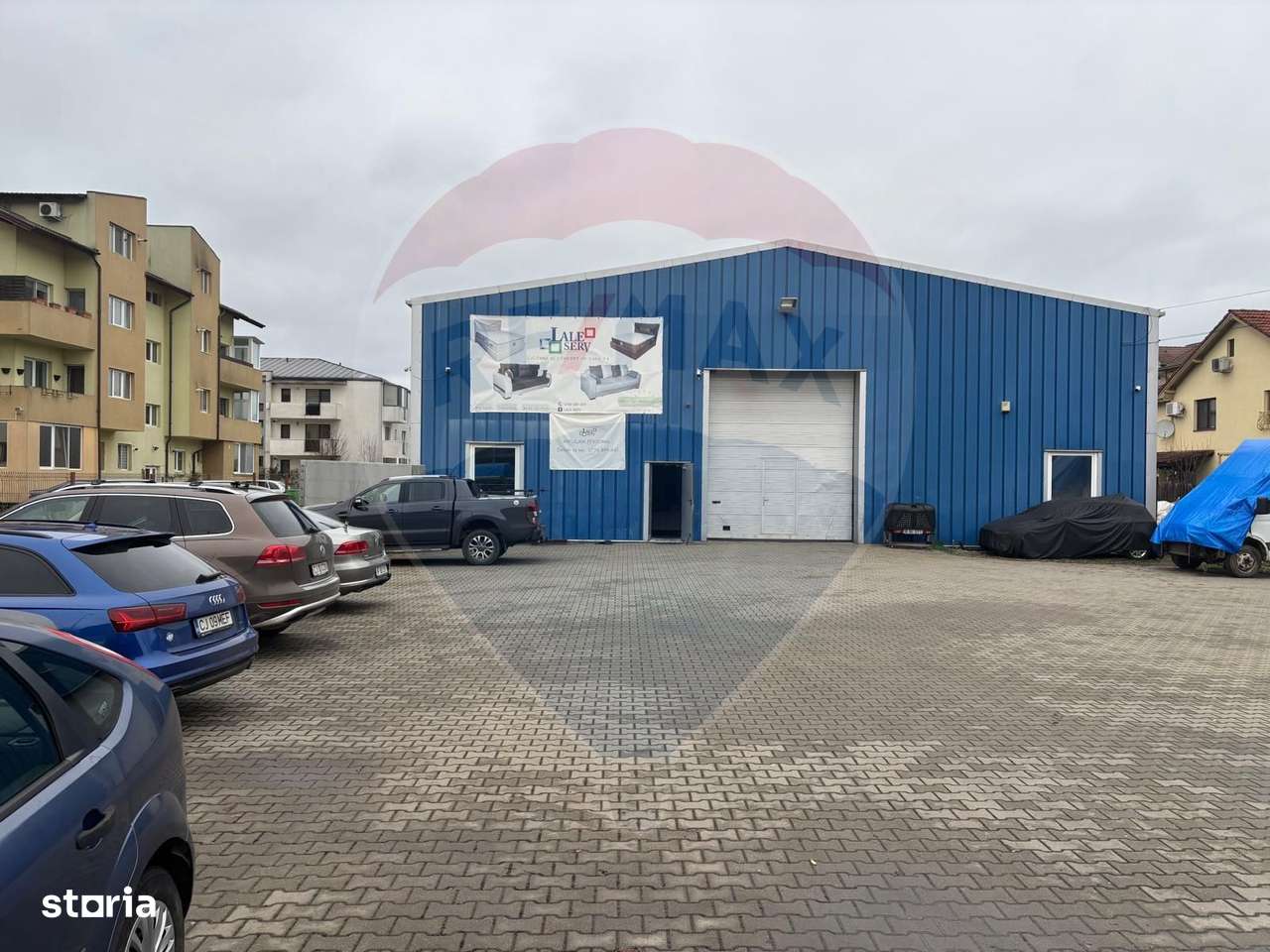 Spațiu industrial de închiriat, Floresti, singur in curte, 1000mp - Imagine principală: 1/12