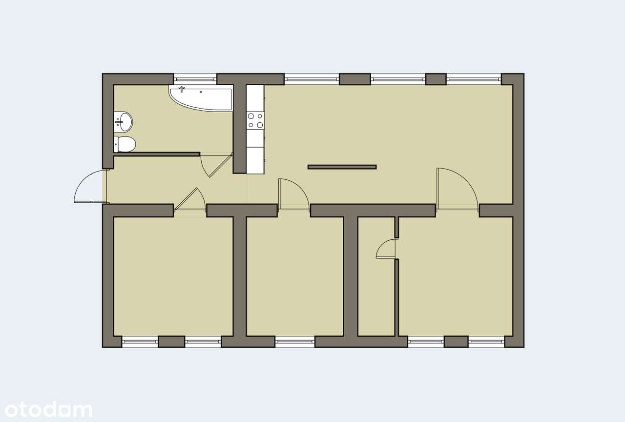 DE FACTO NIERUCHOMOŚCI - 4 -POK. MIESZKANIE NA UL. OKRĘŻNEJ W ELBLAGU-7