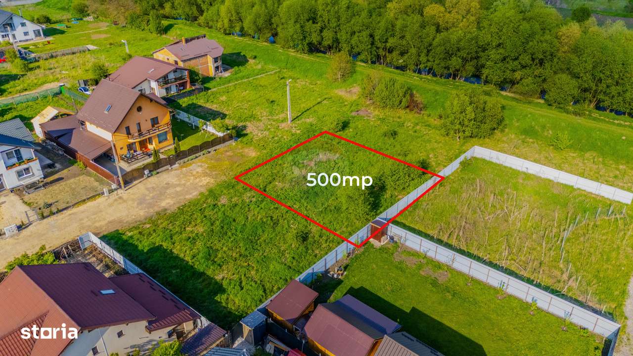 Teren 500mp Bod / Strada Lalelelor - Imagine principală: 4/12