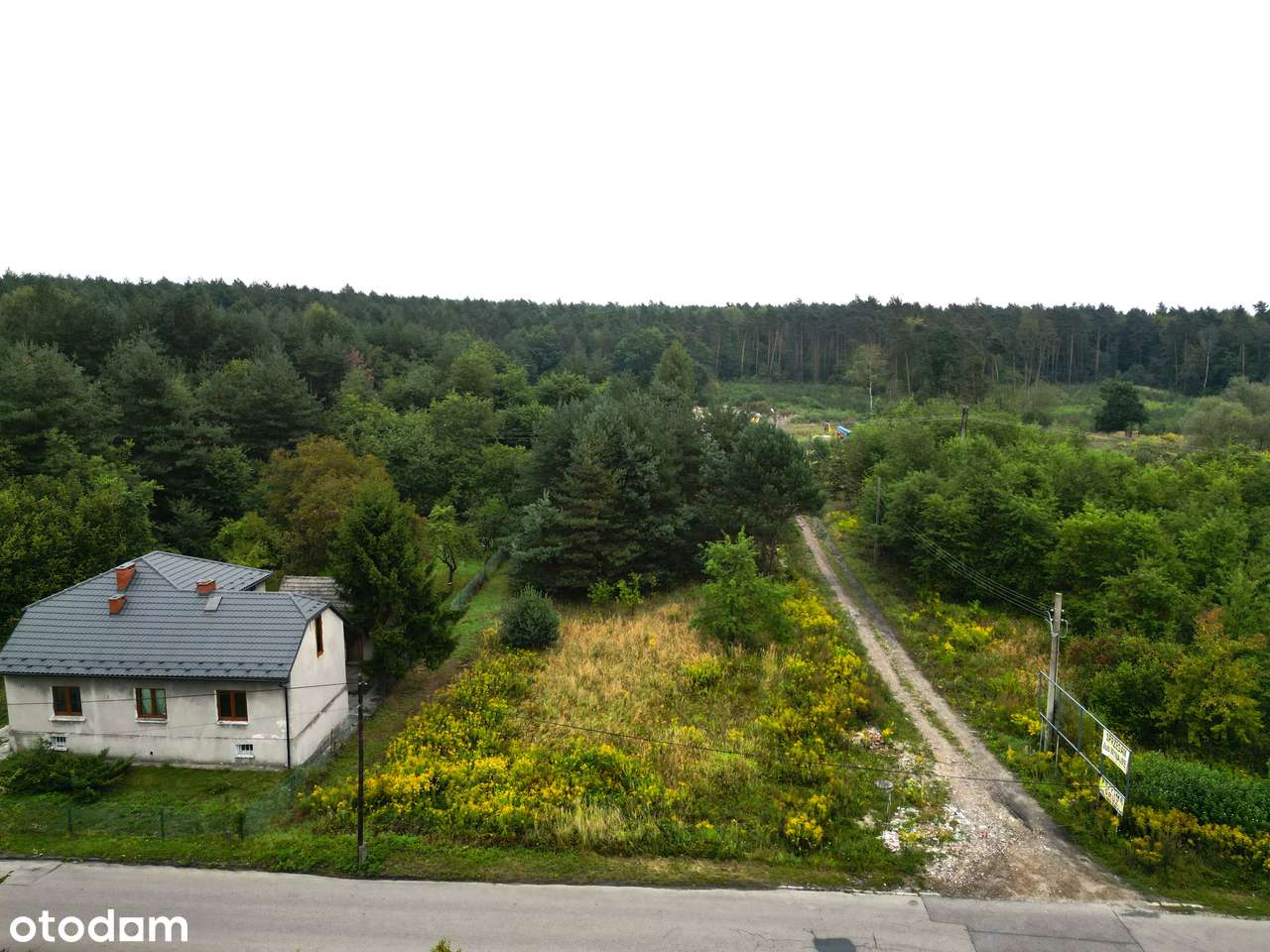 Działka usługowo - budowlana  19,5 ara vat 23% Libiąż ul. Gromiecka-5