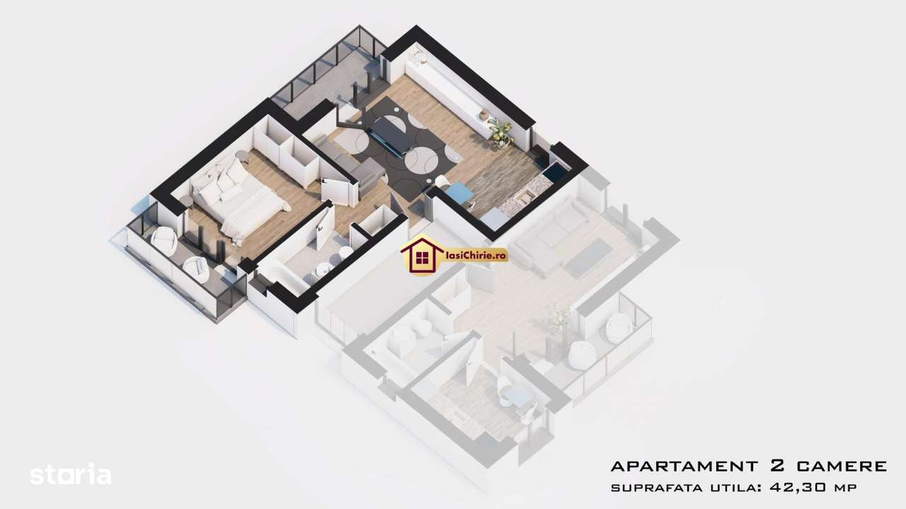 Apartament 2 camere Rediu - Imagine principală: 5/6