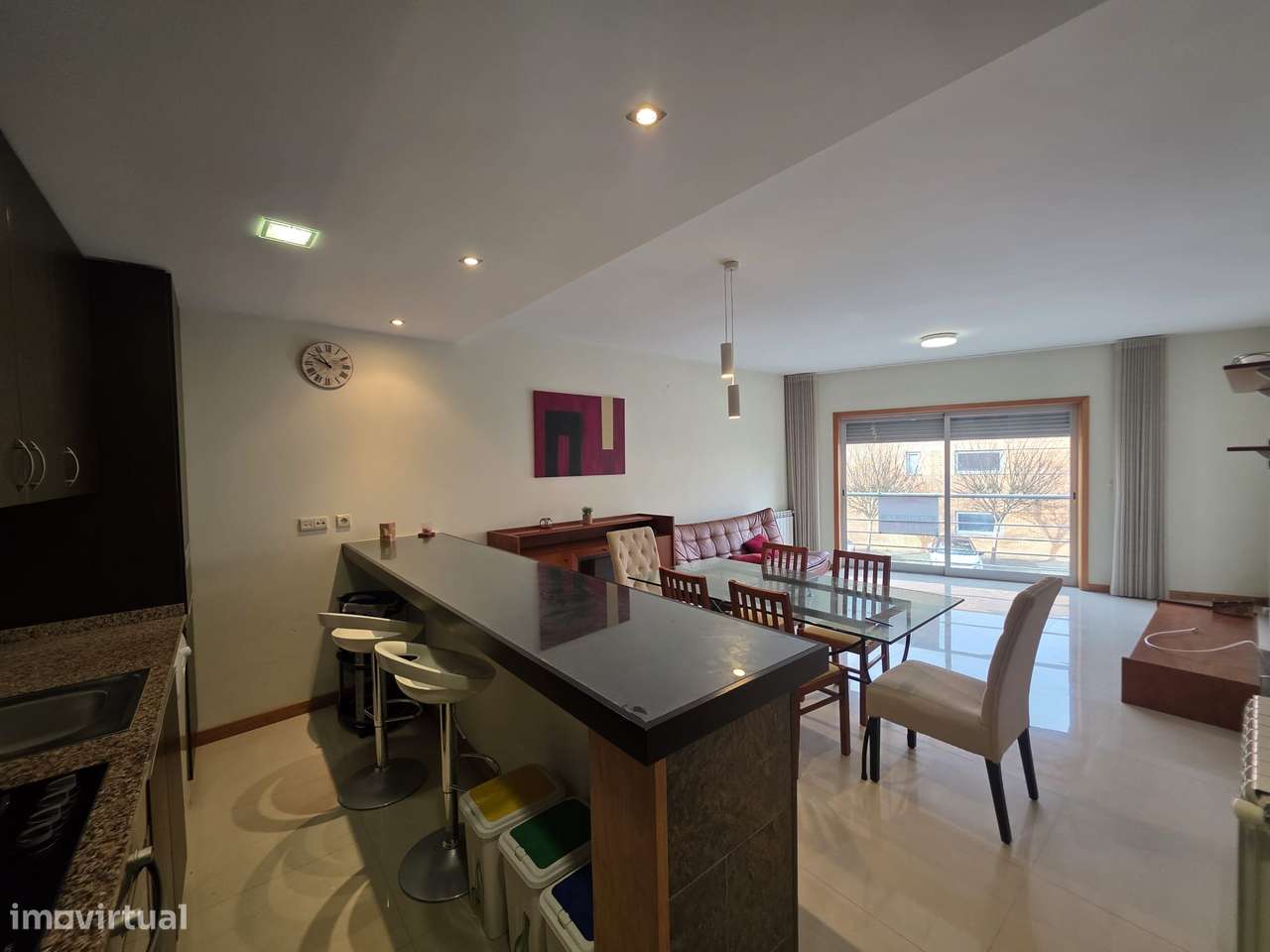 Apartamento T2 mobilado e cozinha equipada na praia Apúlia - Grande imagem: 5/15