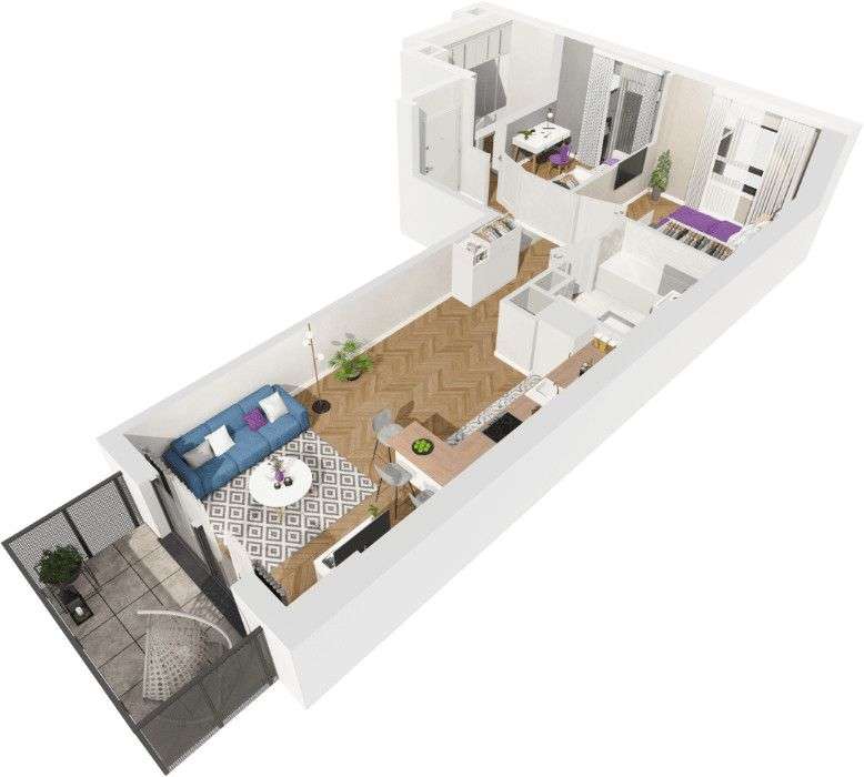 3 Etap | Rataje | Pod klucz | Wygodnie do centrum - Pełny obrazek: 4/7