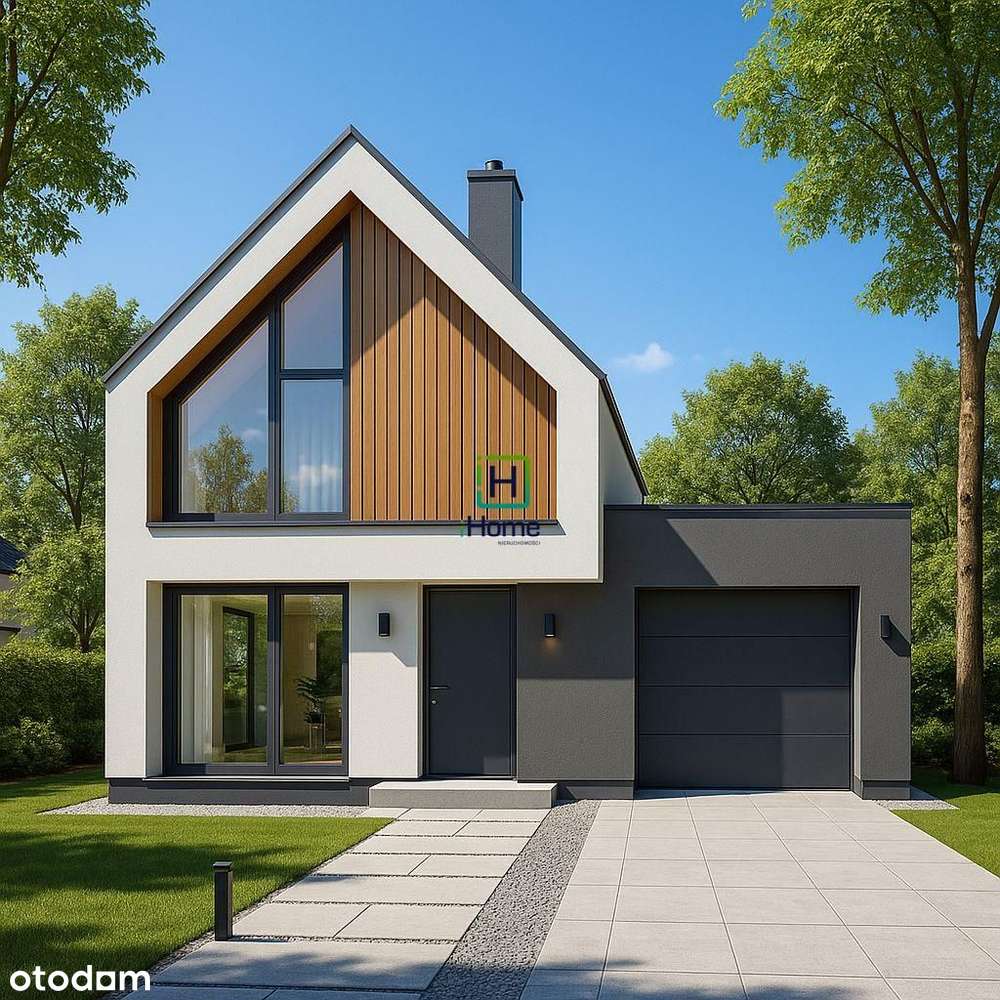 Nowoczesny dom! Bez prowizj!15 km od centrum!-1