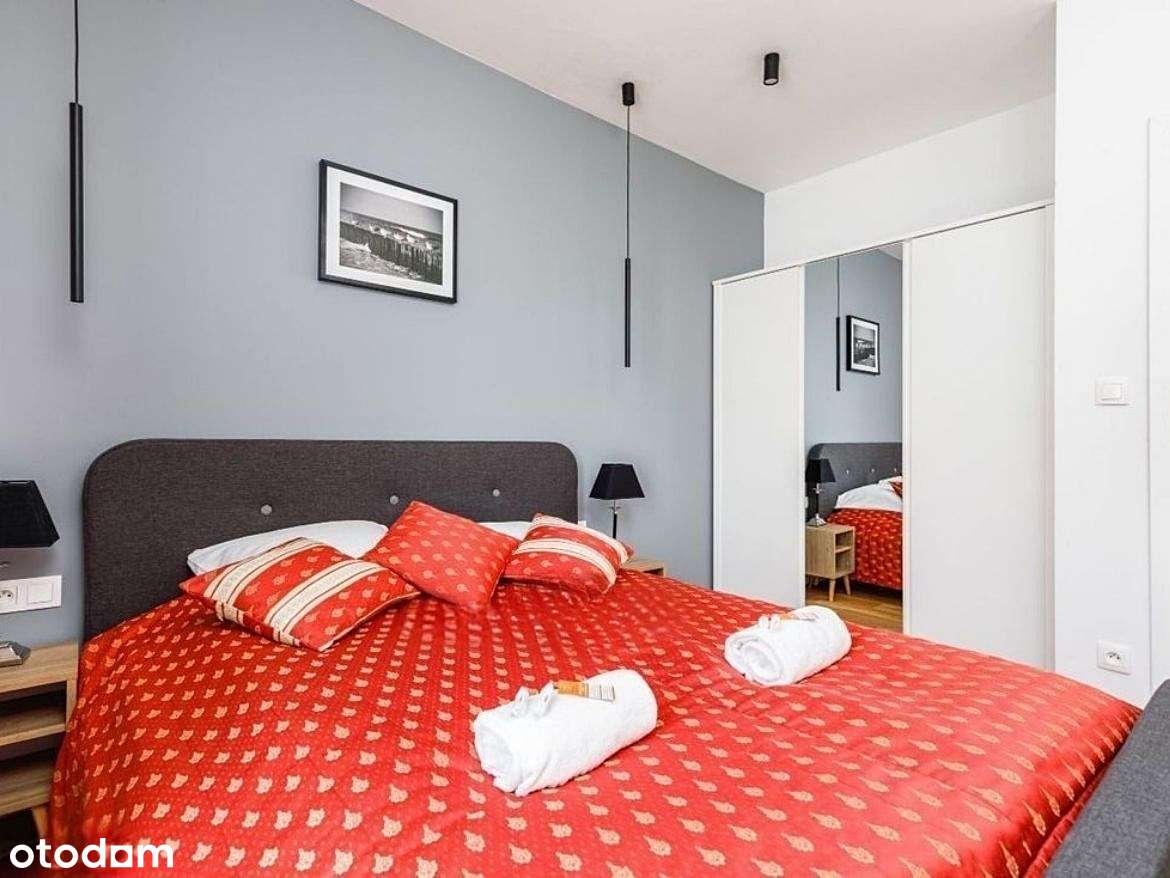 APARTAMENT BLUE. Wyposażony, z pięknym tarasem. Klimatyzowany. Winda. - Pełny obrazek: 4/20