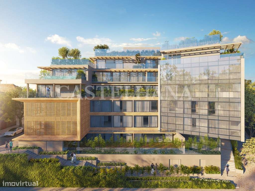 Apartamento T4 com terraço em novo empreendimento em Cascais - Grande imagem: 4/54