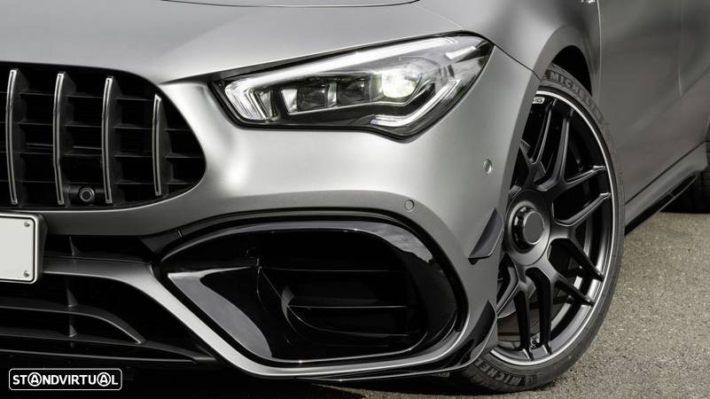 Para-choque Mercedes CLA W118 C118 X118 (2019 a 2022) Look 45 Amg - 10