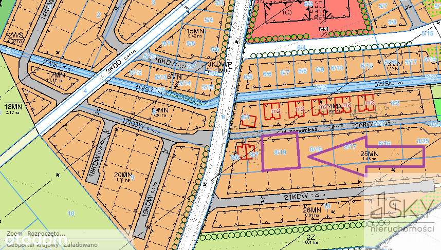 Media, Las Ratyński, 1340m², budowlana, Wrocław - Pełny obrazek: 4/4