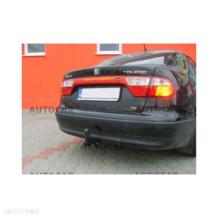 Carlig de remorcare pentru SEAT TOLEDO - 4usi., (1 M 2) - sistem semidemontabil -cu suruburi din 1998/05 pana 2004 - 10