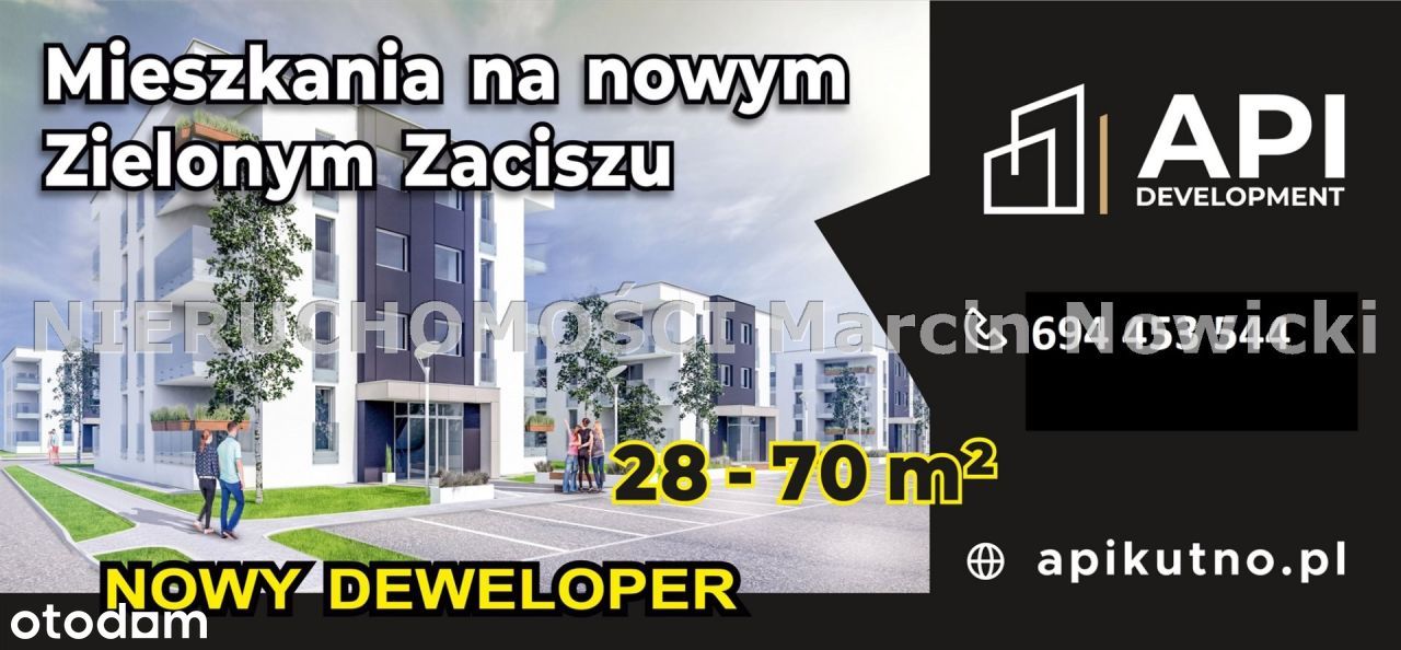 Mieszkanie, 28,80 m², Kutno