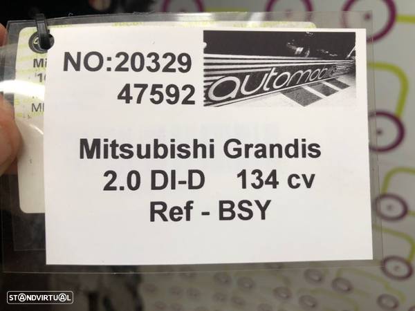 Motor Mitsubishi Grandis 2.0 DI-Dv 134Cv de 2008 - Ref: BSY - NO20329 - 6