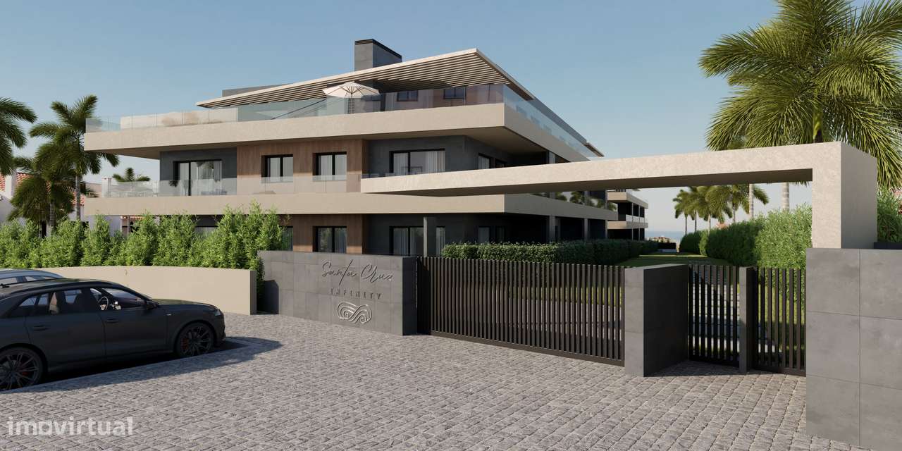 T2 de sonho à beira-mar  — Santa Cruz Infinity-30