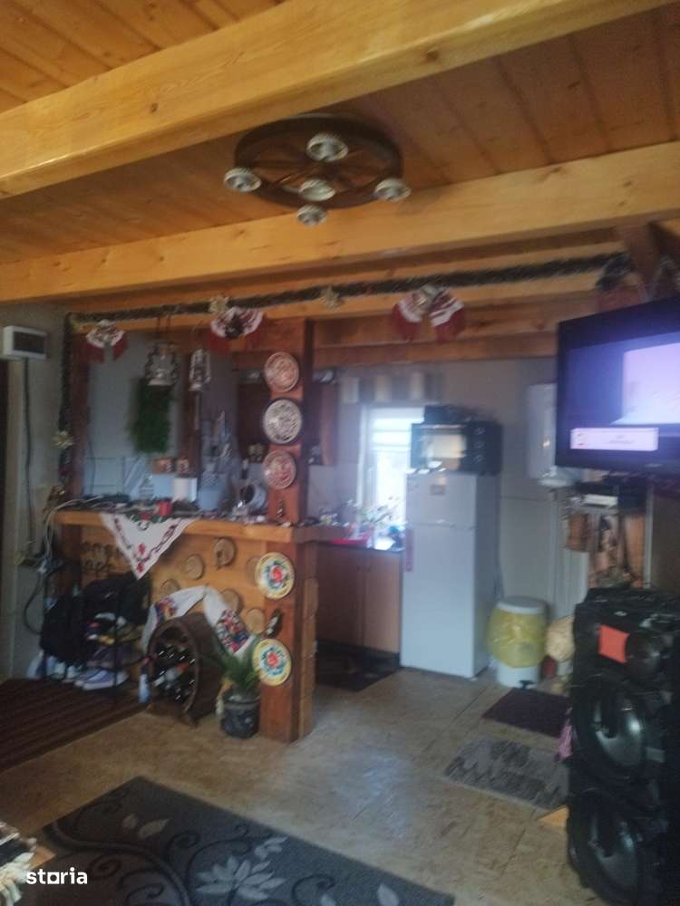 Cabana lemn cu 1000 mp teren MĂRIȘEL zonă de cabane-6