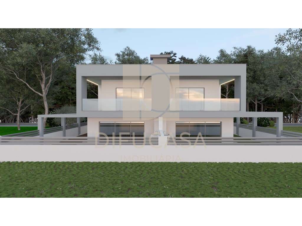 R228 Moradia T4 geminada com Piscina - Area bruta de construção (22... - Grande imagem: 5/7