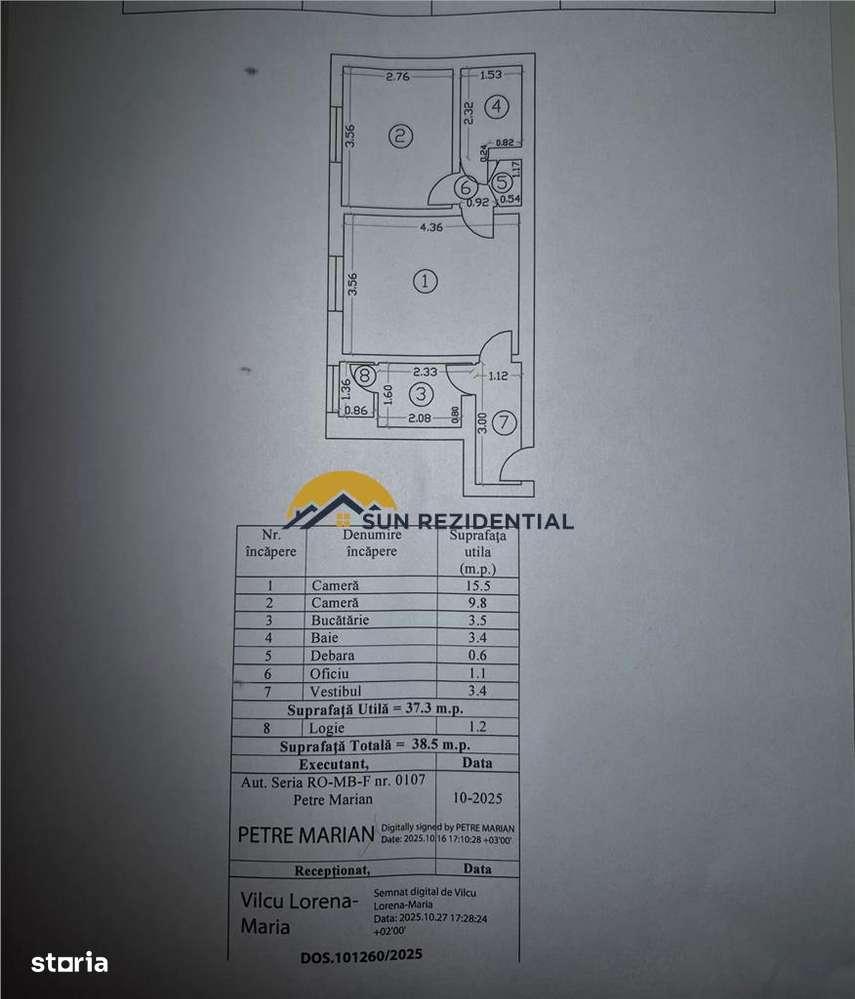Berceni-Izvorul Rece 2 camere, Bloc Reabilitat