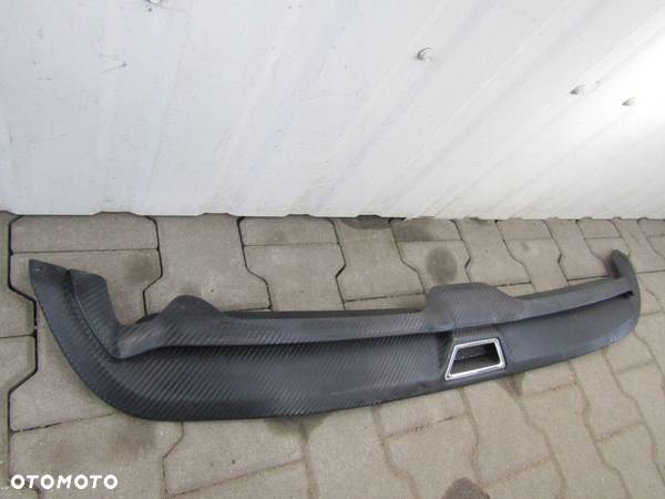 Spoiler dokładka dyfuzor zderzak tył RENAULT MEGANE 3 III CARBON 8201276198 - 2