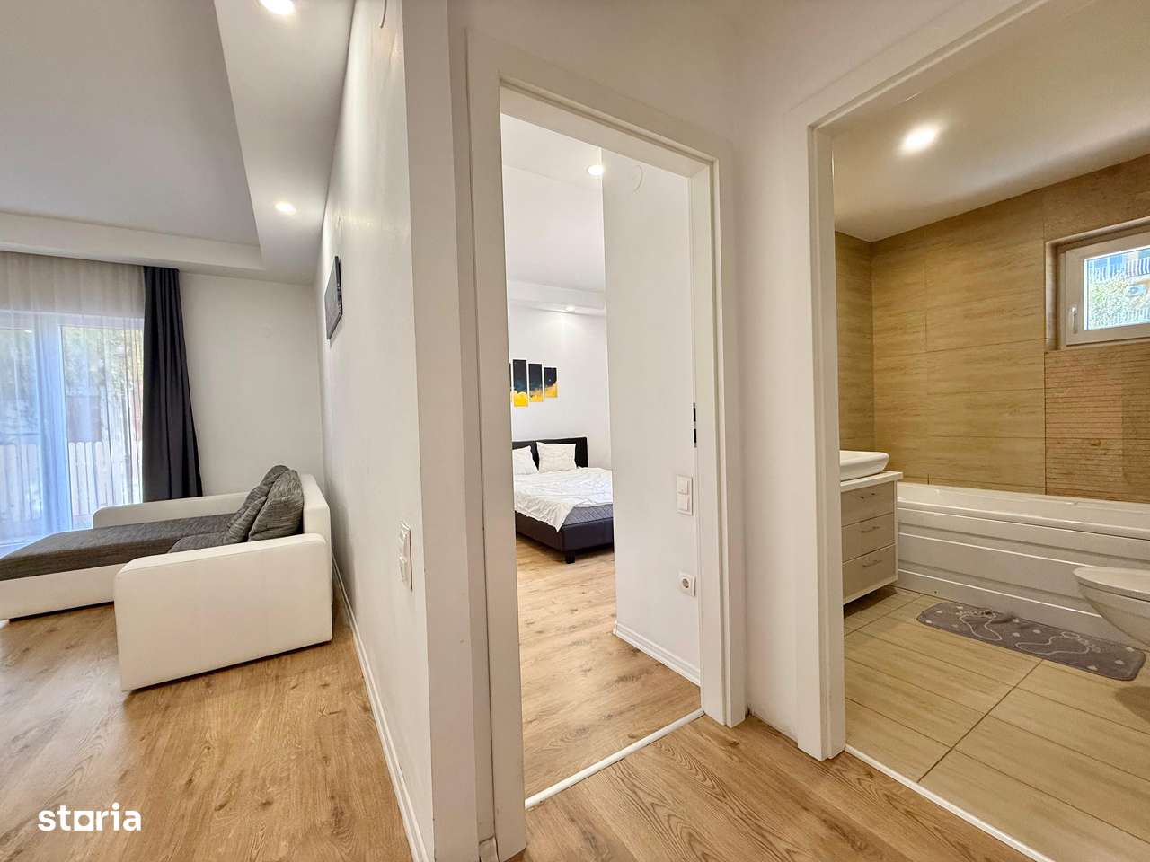 COSMOPOLIS - Apartament 2 camere, parter, mobilat si utilat - Imagine principală: 5/17